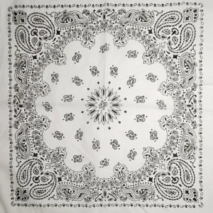 Paisley vit bandana BA-901